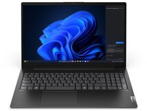 Lenovo V15 G5 Notebook (83HF00GUHV) - 15.6" FullHD, Intel Core i3-13420H, 32GB RAM, 1TB SSD, Magyar billentyűzet, Operációs rendszer nélkül, 3 év garancia, Fekete színben