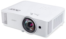 Acer S1387n DLP Projektor (MR.JYX11.001) - WUXGA, 4000lm, 20000/1, HDMI, Dsub, RJ45, Fehér színben