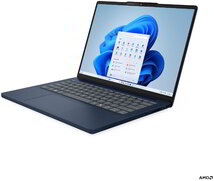Lenovo IdeaPad Slim 3 Notebook (83K90021HV) - 14.0" WUXGA, AMD Ryzen 7-8840HS, 16GB RAM, 1TB SSD, Magyar billentyűzet, Operációs rendszer nélkül, 3 év garancia, Kék színben