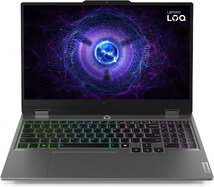 Lenovo LOQ 15IRX9 Gamer Notebook (83DV01E6HV) - 15.6" FullHD (1920x1080), Intel Core i5-13450HX, 16GB RAM, 512GB SSD, nVidia GeForce RTX 3050 6GB, Magyar billentyűzet, Operációs rendszer nélkül, 3 év garancia, Szürke színben