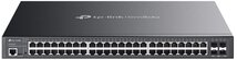 TP-LINK Switch 48x1000Mbps (8xPOE++ 90W + 40xPOE+ 30W) + 4x10G SFP+ + 2xkonzol port, Menedzselhető (SG3452XMPP)