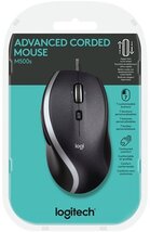 Logitech M500s Advanced Corded Vezetékes egér (910-005784) - Fekete színben