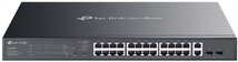 TP-LINK Switch 26x1000Mbps (24xPOE+) +2xGigabit SFP kombó Fémházas Easy Smart (Omada) (ES228GMP)