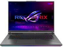 Asus ROG Strix G18 Gamer Notebook (G814PM-S8114OA) - 18.0" WUXGA, AMD Ryzen 9-8940HX, 32GB RAM, 512GB SSD, nVidia GeForce RTX 5060 8GB, Magyar billentyűzet, Operációs rendszer nélkül, hálózati adapter nélkül, 3 év garancia, Sötétszürke színben