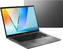 Asus Vivobook S14 Notebook (S3407AA-SF016W) - 14.0" WUXGA OLED, Intel Core Ultra 7-355, 16GB RAM, 1TB SSD, Magyar billentyűzet, Windows 11 Home, 3 év garancia, Szürke színben