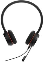 Jabra Evolve 30 II Stereo MS Fej-/fülhallgató (5399-823-369) - Mikrofonnal, fejpántos kivitel, USB C/A adapter