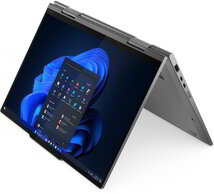Lenovo ThinkPad X1 2in1 G10 Aura Edition Notebook (21Q0005THV) - 14.0" WUXGA Multi-touch, Intel Core Ultra 7-265U, 64GB RAM, 2TB SSD, Windows 11 Professional, 3 év garancia, Szürke színben