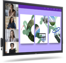 Dell Pro 65 Plus P6524QT 4K Touch Konferencia Monitor (210-BQZY) - 64.53" 4K UHD (3840x2160) Multi-touch, IPS, 16:9, 350cd, 1,300:1, HDMI, DisplayPort, USB, RJ45, RS-232, 3 év garancia, Fekete-ezüst színben