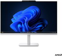 Lenovo A105 24 All In One számítógép (F0JS001RHV) - 23.8" FullHD, AMD Ryzen 5-40, 8GB RAM, 512GB SSD, Magyar billentyűzet és egér, Operációs rendszer nélkül, 3 év garancia, Szürke színben