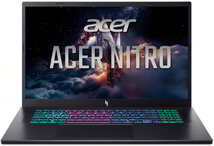 Acer Nitro V 17 Gamer Notebook (ANV17-I31-794W) - 17.3" FullHD, Intel Core 7-240H, 16GB RAM, 1TB SSD, nVidia GeForce RTX 5060 8GB, Magyar billentyűzet, Operációs rendszer nélkül, 3 év garancia, Fekete színben