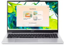 Acer Aspire Lite AL15-44P-R11B Notebook (NX.DK0EU.002) - 15.6" FullHD, AMD Ryzen 5-7430U, 8GB RAM, 512GB SSD, Magyar billentyűzet, Operációs rendszer nélkül, 3 év garancia, Ezüst színben