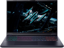 Acer Predator Helios Neo AI Gamer Notebook (PHN18-72-7523) - 18.0" WQXGA, Intel Core Ultra 7-270HX, 16GB RAM, 1TB SSD, nVidia GeForce RTX 5060 8GB, Magyar billentyűzet, Operációs rendszer nélkül, 3 év garancia, Fekete színben