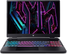 Acer Predator Helios Neo AI Gamer Notebook (PHN16-I71-72Y8) - 16.0" WQXGA, Intel Core Ultra 7-270HX, 16GB RAM, 1TB SSD, nVidia GeForce RTX 5060 8GB, Magyar billentyűzet, Operációs rendszer nélkül, 3 év garancia, Fekete színben