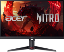Acer Nitro Monitor (XV240YW3bmiiprx) - 24" FullHD, IPS, 16:9, 240Hz, FreeSync, 0.5ms, 250nits, HDMI, DisplayPort, 2 év garancia, Fekete színben