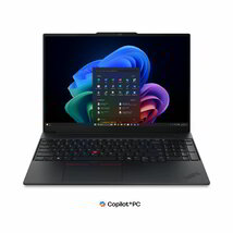 Lenovo ThinkPad E16 G4 Notebook (21YC0093HV) - 16.0" WUXGA, Intel Core Ultra 7-355, 24GB RAM, 512GB SSD, Magyar billentyűzet, Operációs rendszer nélkül, 3 év garancia, Fekete színben