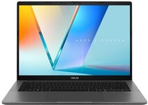 Asus Vivobook S14 Notebook (S3407AA-SF056) - 14.0" WUXGA OLED, Intel Core Ultra 5-325, 16GB RAM, 512GB SSD, Magyar billentyűzet, Operációs rendszer nélkül, 3 év garancia, Szürke színben