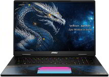 MSI Titan 18 HX Dragon Edition Draco Epic Gaming Notebook (9S7-1824D6-1261) - 18.0" UHD+, Intel Core Ultra 9-290HX Plus, 96GB RAM, 2x2TB SSD, nVidia GeForce RTX 5090 24GB, Magyar billentyűzet, Windows 11 Home, 3 év garancia, Fekete színben