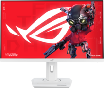 Asus ROG Strix XG27ACSRW Gamer Monitor (90LM0D12-B01171) - 27.0" QHD (2560x1440), 16:9, 220Hz, 1000:1, 300cd, 0.03ms, VESA, HDMI, DisplayPort, USB, 3 év garancia, Fehér színben