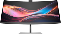 HP Series 7 Pro 34 Konferenciamonitor (8K157UT) - 34" WQHD (3440x1440), IPS, Kamera, 21:9, 2000:1, 400cd/m2, 4ms, VESA, HDMI, DisplayPort, 3 év garancia, Fekete színben