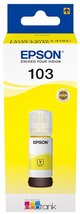 Epson 103 EcoTank Yellow (Sárga) eredeti nagytöltetű tintatartály - 65 ml (C13T00S44A)