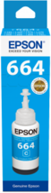 Epson T6642 Cyan (Ciánkék) eredeti nagytöltetű tintatartály - 70 ml (C13T66424A)