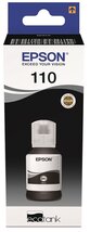 Epson 110 EcoTank Pigment Black (Pigment Fekete) eredeti nagytöltetű tintatartály - 120 ml (C13T03P14A)