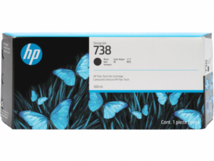HP 738 Black (Fekete) eredeti DesignJet tintapatron (498N8A) - 300 ml