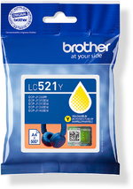 Brother LC-521Y Yellow (Sárga) eredeti tintapatron (LC521Y)