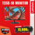 Lenovo ThinkVision T25d-10 Monitor (61DBMAT1EU) - 25" WUXGA (1920x1200). IPS, 16:10, 1000:1, 300cd/m2, 6ms, HDMI, DisplayPort, VGA, USB, 3 év garancia, Fekete színben