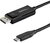 Startech.com USB-C TO DisplayPort 1.4 Kábel, 8K 30HZ, 1 méter