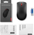 Lenovo 150 Wireless Mouse Vezeték nélküli egér (GY51L52638) - Fekete színben