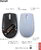 Lenovo 300 Wireless Compact Mouse Vezeték nélküli egér (GY51L15679) - Világoskék színben