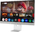 Asus ZenScreen Smart MS32UC Monitor (MS32UC) - 31.5" 4K (3840 × 2160), IPS, 16:9, 1000:1, 350cd/m2, 5ms, HDMI, USB-C és DisplayPort, VESA, 3 év garancia, Ezüst színben