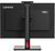 Lenovo ThinkVision T24v-30 Monitor (63D8MAT3EU) - 23.8" FullHD (1920x1080), IPS, 4ms, 16:9, 1000:1, 250cd/m2, HDMI, DisplayPort, VGA, 3 év garancia, Fekete színben