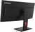 Lenovo ThinkVision T34WD-40 Monitor (64AEGAT1EU) - 34.0" WHQHD (3440X1440), VA, 4ms, 21:9, 3000:1, 120Hz, HDMI, USB, DisplayPort, 3 év garancia, Fekete színben