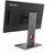 Lenovo ThinkVision P24Q-40 Monitor (64B2GAT1EU) - 23.8" QHD (2560x1440), IPS, 16:9, 1500:1, 300cd/m2, 4ms, HDMI, DisplayPort, USB, 3 év garancia, Fekete színben