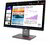 Lenovo ThinkVision P24Q-40 Monitor (64B2GAT1EU) - 23.8" QHD (2560x1440), IPS, 16:9, 1500:1, 300cd/m2, 4ms, HDMI, DisplayPort, USB, 3 év garancia, Fekete színben