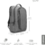 Lenovo Business Casual Backpack Hátizsák (4X40X54260) - Maximum 17" méretű notebookokhoz, Szürke színben