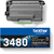 Brother TN-3480 Black (Fekete) nagy kapacitású toner (TN3480)