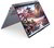Lenovo IdeaPad 5 2in1 Notebook (83KU001GHV) - 16.0" WUXGA Multi-touch+Pen, AMD Ryzen AI 5-340, 16GB RAM, 512GB SSD, Magyar billentyűzet, Windows 11 Professional, 3 év garancia, Szürke színben