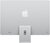 Apple iMac (MWUC3MG/A) 24.0" 4.5k (4480x2520), Apple M4 8 mag, 16GB RAM, 256GB SSD, macOS, Ezüst, 1 év garancia (Magánszemélyeknek 3 év jótállás)