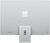 Apple iMac (MWUV3MG/A) 24.0" 4.5k (4480x2520), Apple M4 10 mag, 16GB RAM, 512GB SSD, macOS, Ezüst, 1 év garancia (Magánszemélyeknek 3 év jótállás)