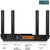 TP-LINK Wireless Router Dual Band AX3000 1xWAN(1000Mbps) + 4xLAN(1000Mbps) + 1xUSB, Archer AX55 PRO