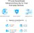 TP-LINK Wireless Router Dual Band AX3000 1xWAN(1000Mbps) + 4xLAN(1000Mbps) + 1xUSB, Archer AX55 PRO