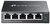 TP-LINK Switch 5x1000Mbps (1xPOE + 4xPOE+) Fémházas Easy Smart (ES205GP)