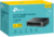 TP-LINK Switch 5x1000Mbps (4xPOE+) Fémházas asztali (LS105GP) - Fekete színben