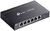 TP-LINK Switch 6x1000Mbps(3xPOE+/1xPOE++) Fémházas (DS106GPP)
