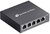 TP-LINK Switch 5x1000Mbps(4xPOE) Fémházas (DS105GP)