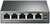 TP-LINK Switch 5x1000Mbps (4xPOE) asztali (TL-SG1005P)