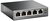 TP-LINK Switch 5x1000Mbps (4xPOE) asztali (TL-SG1005P)